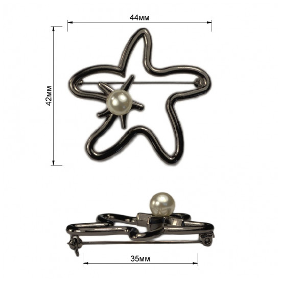 Брошь на булавке  62094БР